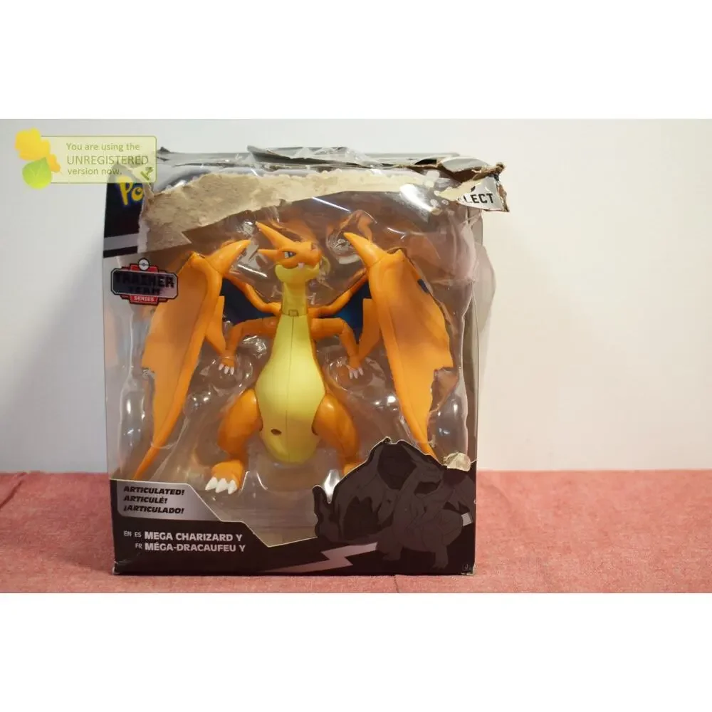 Pokemon Select Mega Charizard Y Action Figure (Damaged)